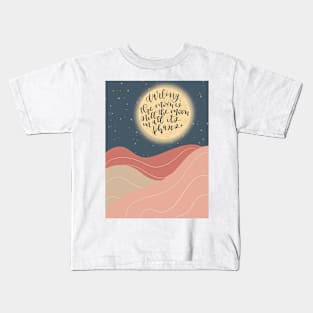 Moon Scene Kids T-Shirt